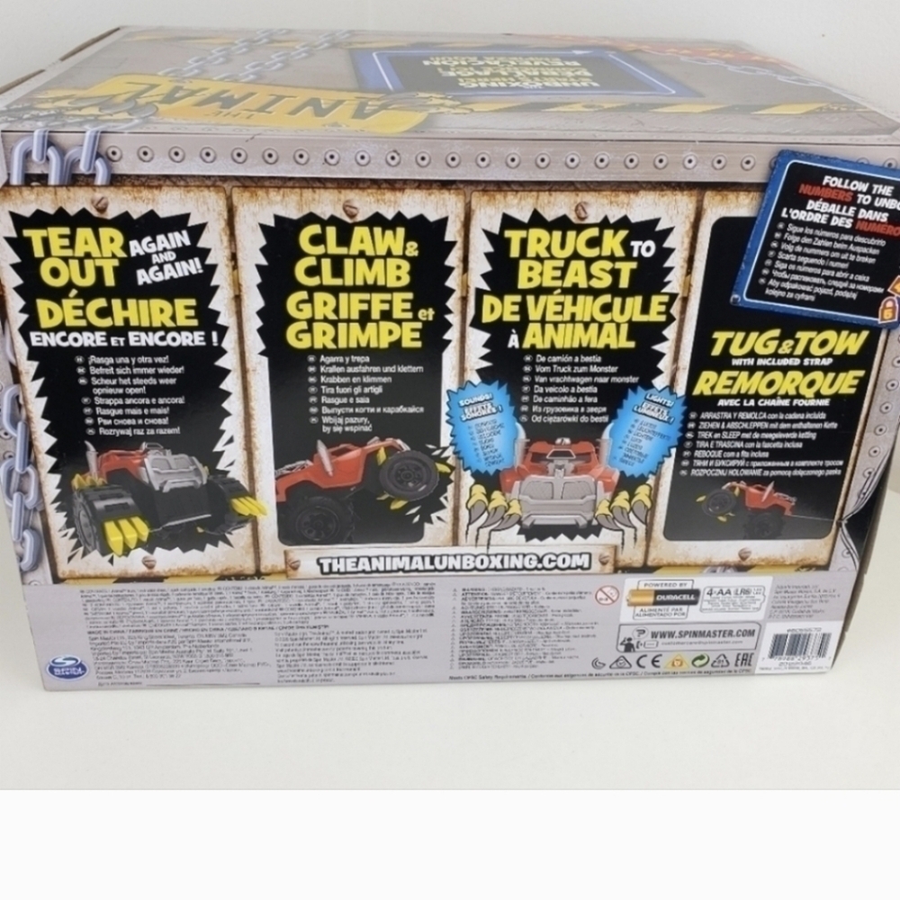 The Animal Unboxing Lights and Sounds Toy Truck - Picture 9 of 13